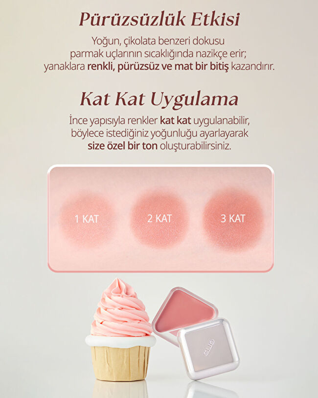 専用　Loop Clique The Foundation CLIO Essential Lipcheek Tap Blur (06 Rose Brunch) | MCLUB