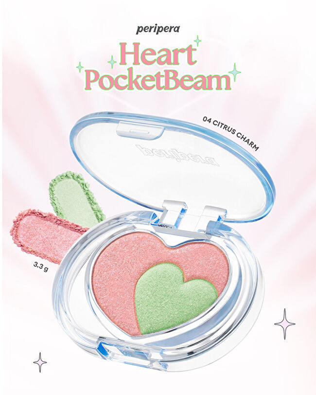 PERIPERA Heart Pocketbeam (04 Citrus Charm) | MCLUB