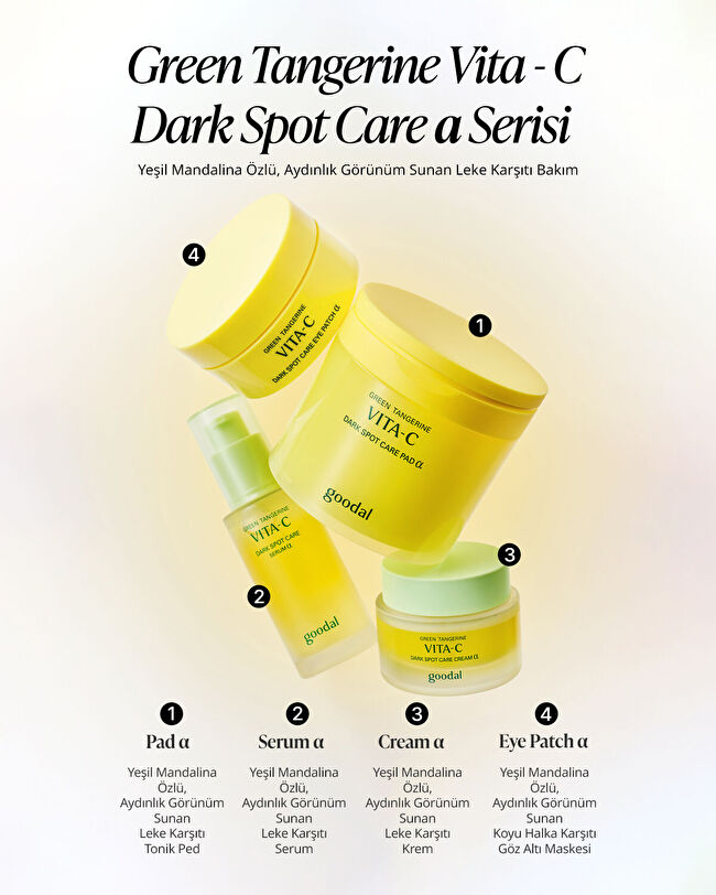 Green Tangerine Vita C Dark Spot Care Serum & Cream 2x1ml | mClub