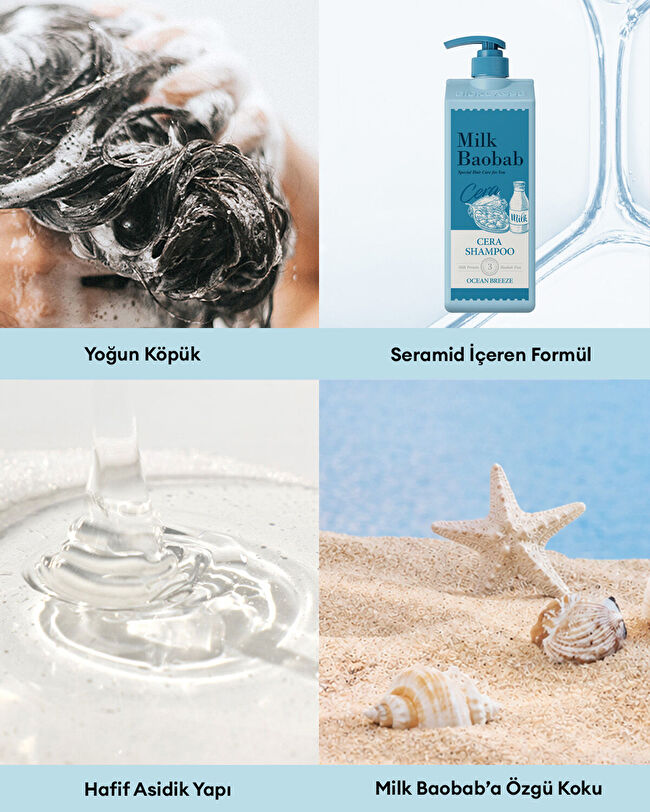 MILK BAOBAB Cera Shampoo (Ocean Breeze) | MCLUB