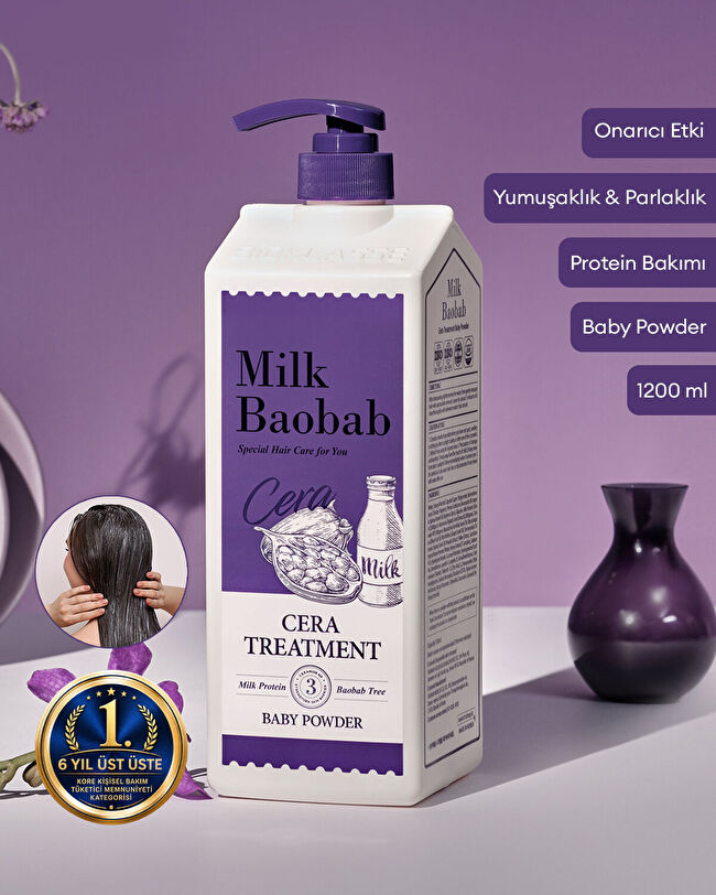 Milk Lotion 300ml 3本セット MILK BAOBAB Cera Treatment (Baby Powder) | MCLUB