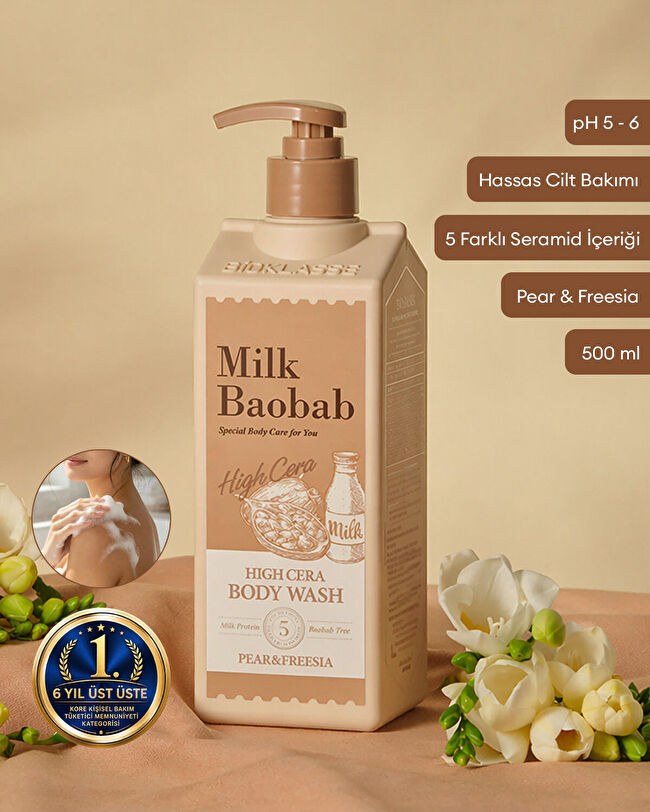 MILK BAOBAB High Cera Body Wash (Pear&Freesia) | MCLUB