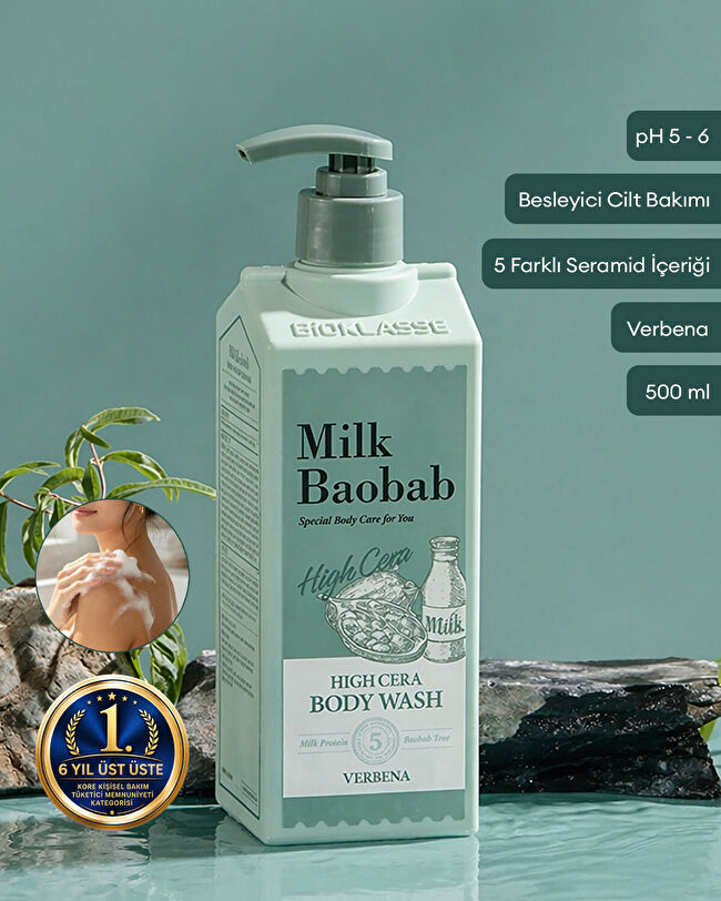MILK BAOBAB High Cera Body Wash (Verbena) | MCLUB