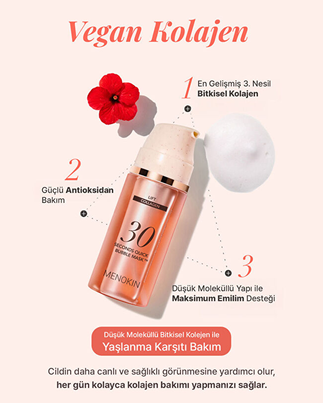 MENOKIN 30 Seconds Quick Bubble Mask (Lift) | MCLUB