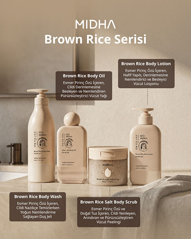 MIDHA Brown Rice Body Lotion | MCLUB