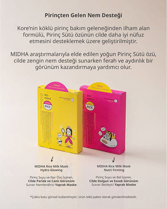 MIDHA Rice Milk Mask Nutri Firming | MCLUB
