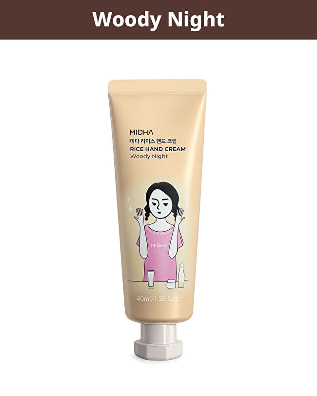 MIDHA Rice Hand Cream (Woody Night) | MCLUB