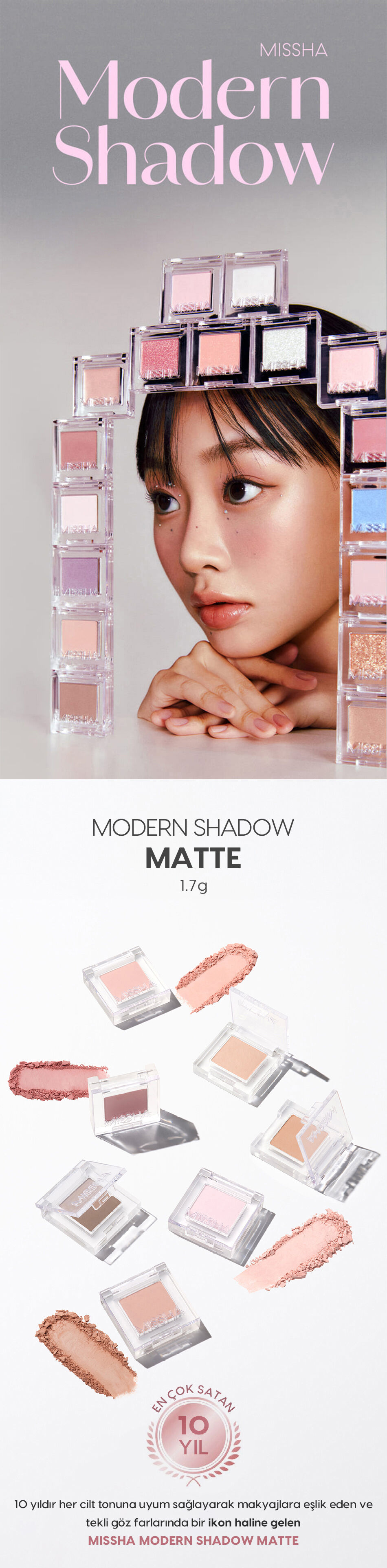 MISSHA Modern Shadow Matte No. 105 (From Pink) | MCLUB