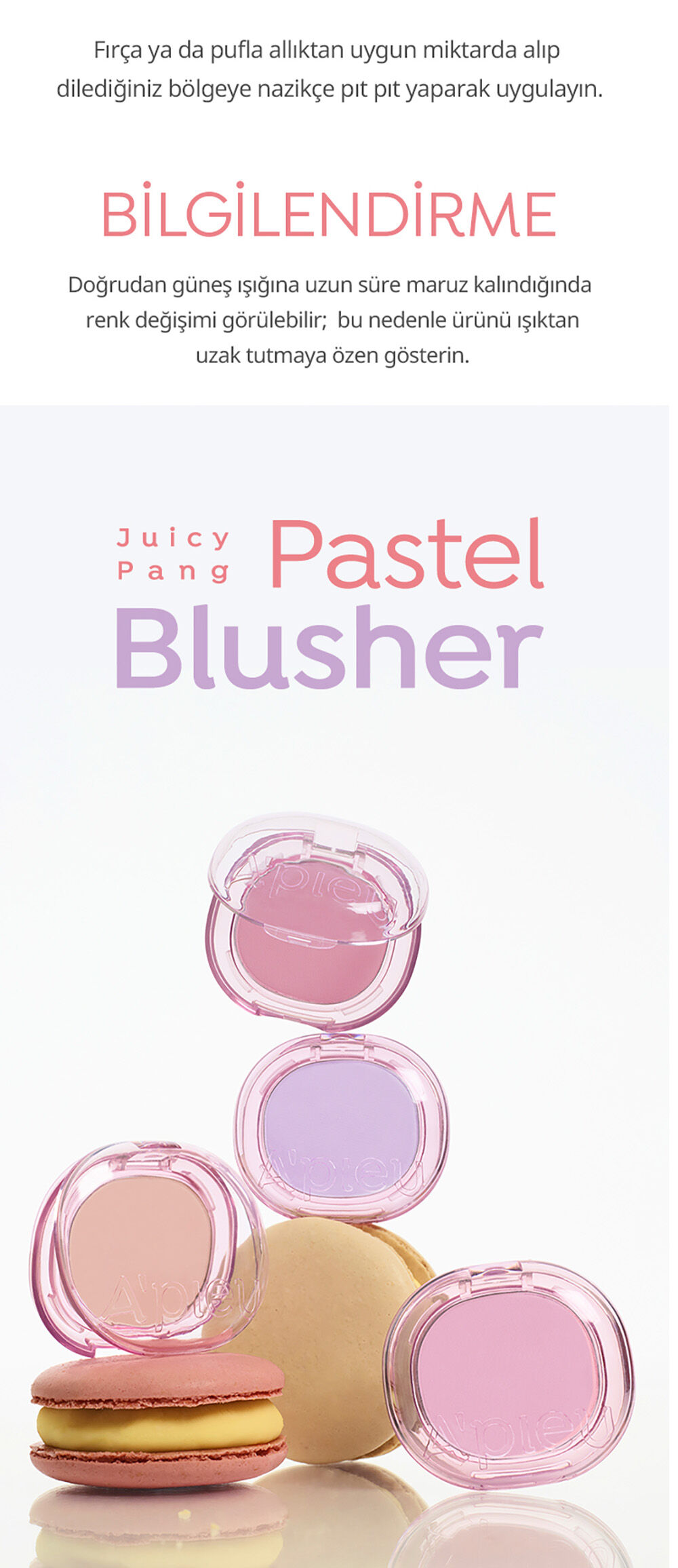 A'PIEU JUICY-PANG PASTEL BLUSHER VL01 LILAC COTTON
