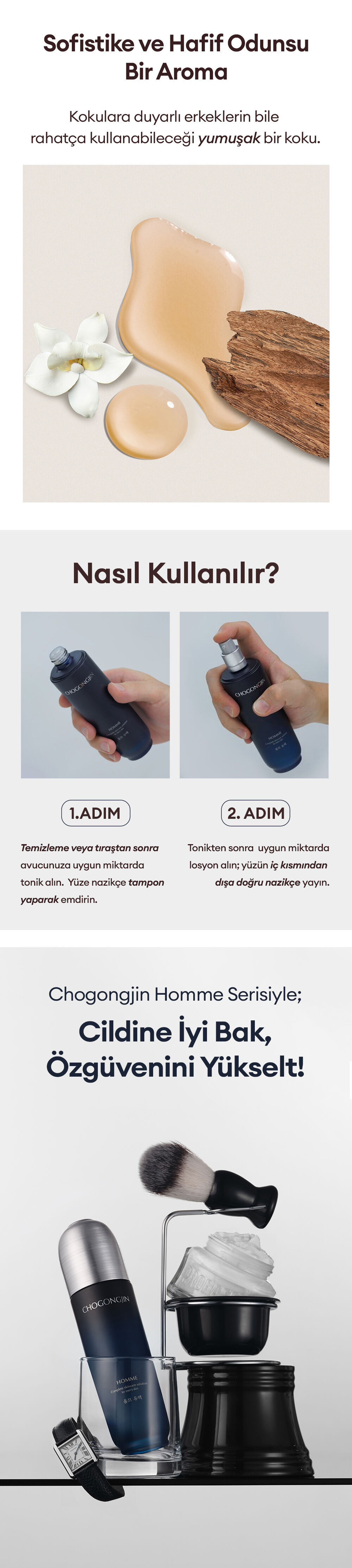 CHOGONGJIN Homme Skin Care Set | MCLUB