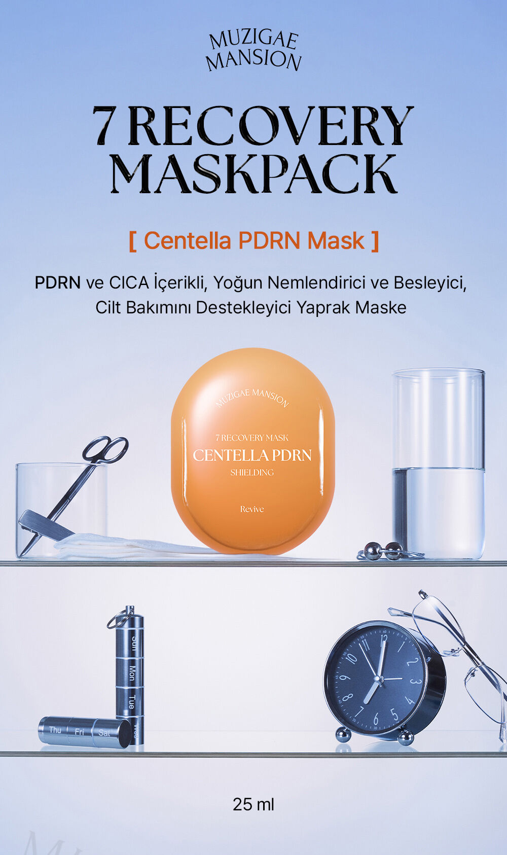 MUZIGAE MANSION 7 Recovery Maskpack (Centella PDRN Mask) | MCLUB