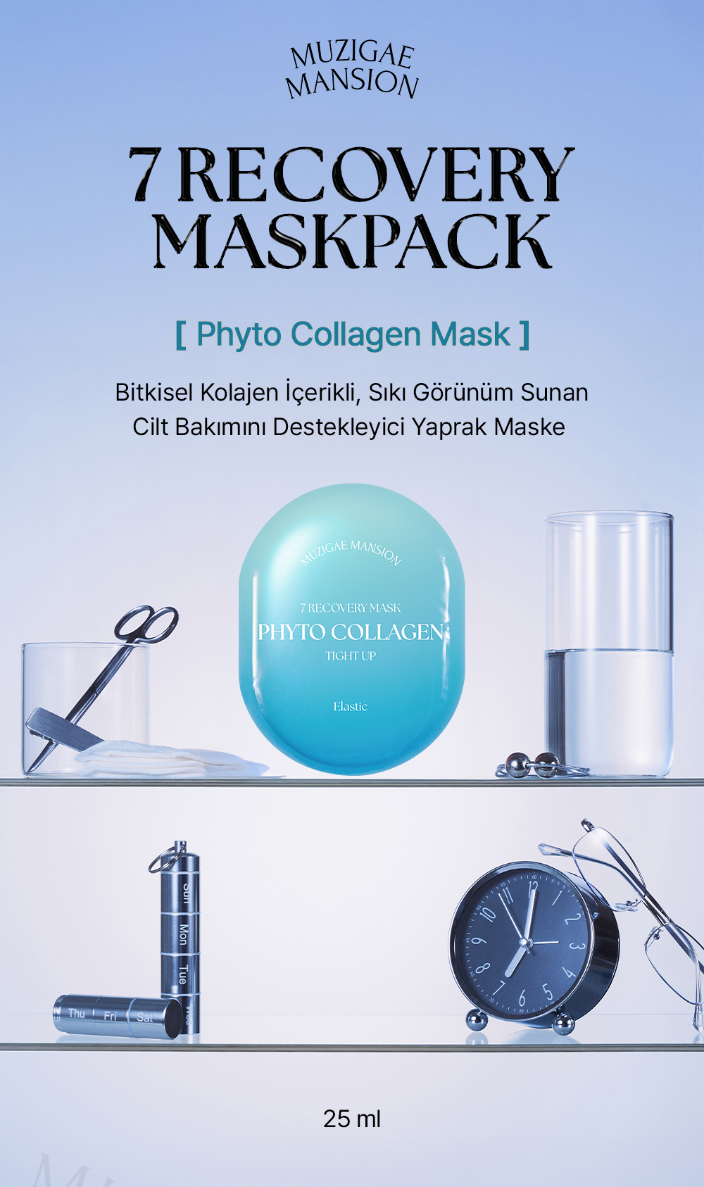 MUZIGAE MANSION 7 Recovery Maskpack (Phyto Collagen Mask) | MCLUB