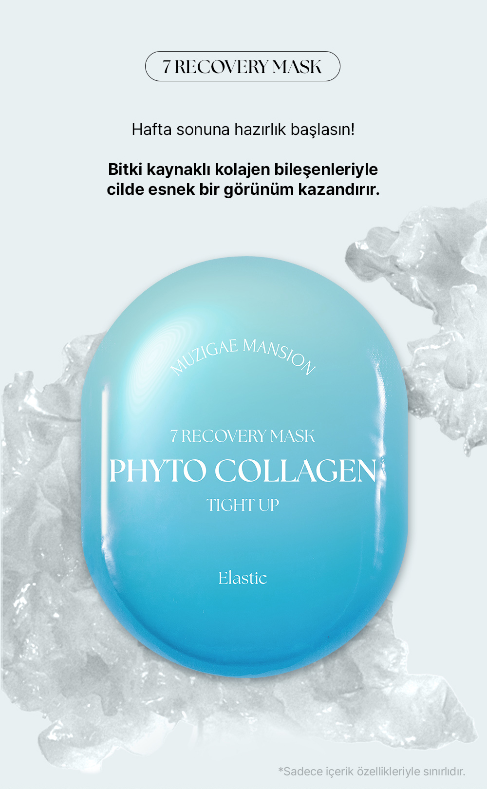 MUZIGAE MANSION 7 Recovery Maskpack (Phyto Collagen Mask) | MCLUB