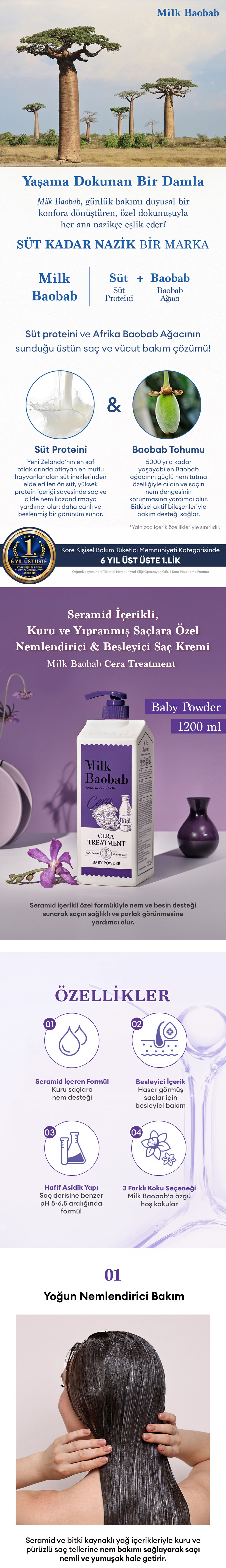 MILK BAOBAB Cera Treatment (Baby Powder) | MCLUB