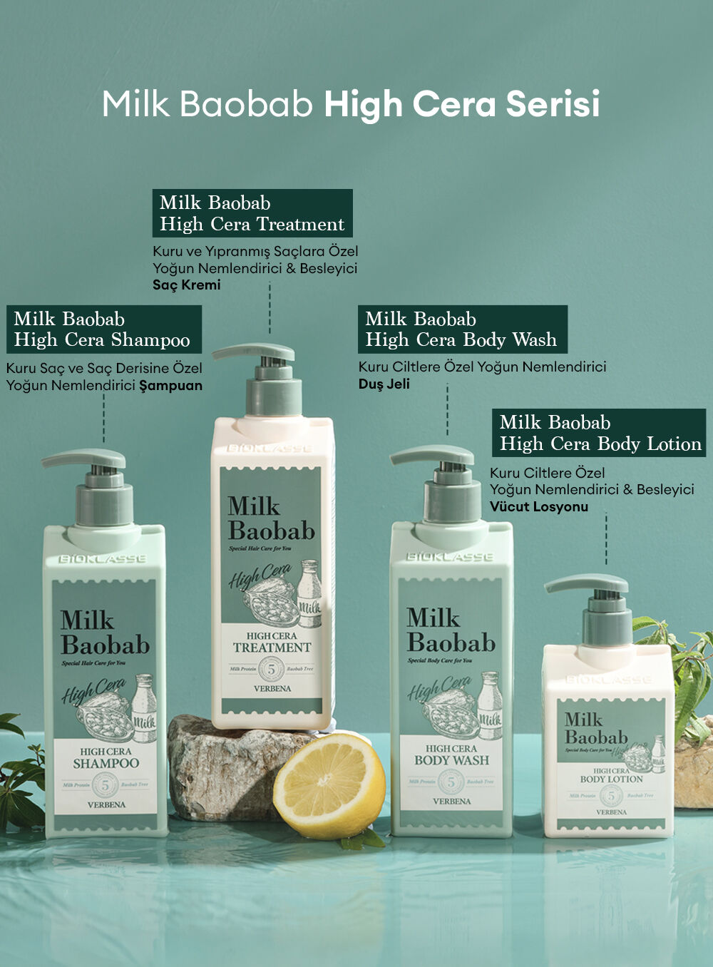 MILK BAOBAB High Cera Body Wash (Verbena) | MCLUB