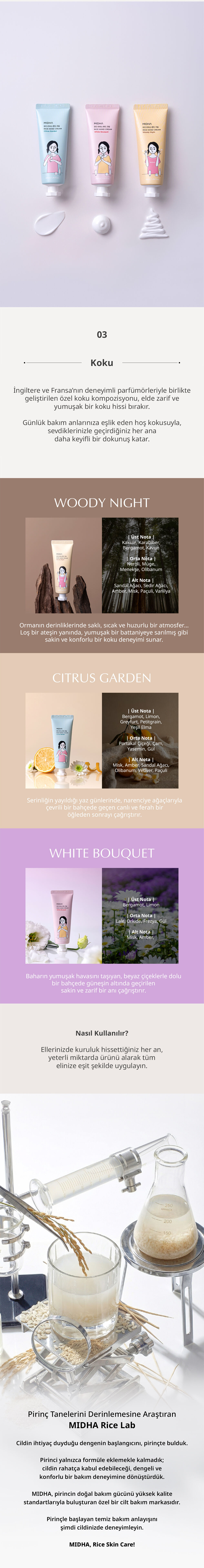 MIDHA Rice Hand Cream Set | MCLUB